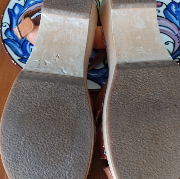 Swedish Hasbeens tan leather 36 - Picture 2 of 3